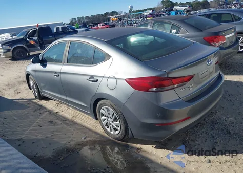 2018 Hyundai Elantra Se из США, поврежденный, VIN KMHD74LF7JU472495